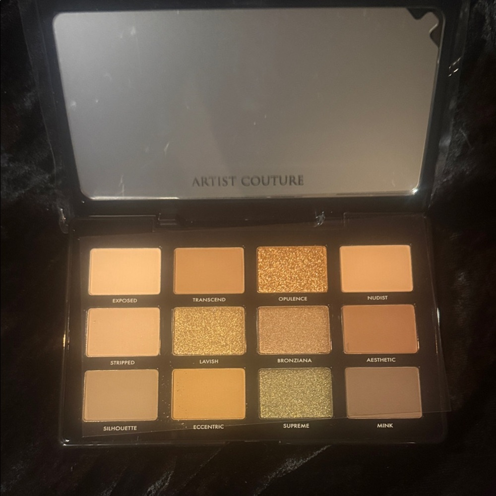 Artist Couture Eyeshadow Palette - Gold and Tan Hues